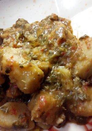 A picture of Vegetable Yam Portage.