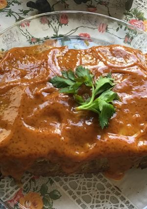 Una foto de Pan de carne