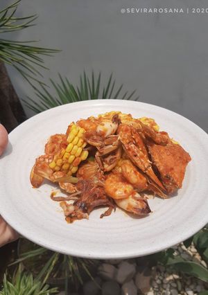 Foto resep Seafood Saus Pedas Manis