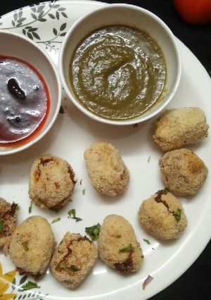 रॉ पपाया फ्रीटर्स रेसिपी मुख्य फोटो