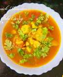 Quick Rasedar Arbi Curry (in pressure cooker)