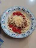 Spaghetti bolognese terasa rempahnya