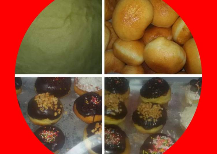 Cara Gampang Menyiapkan Donat maizena menul - menul yang Lezat