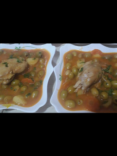 صورة لوصفة طاجين زيتون