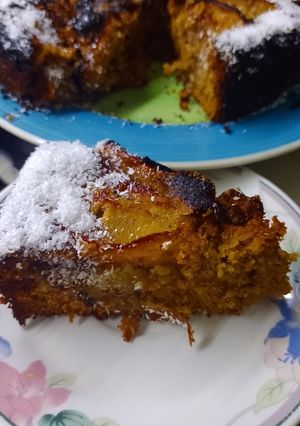 Una foto de Torta de manzana sin ta.c.c
