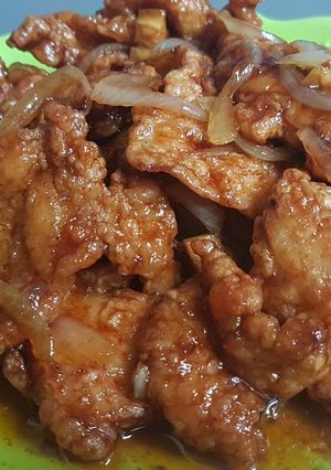 Foto resep Ayam fillet masak saus inggris