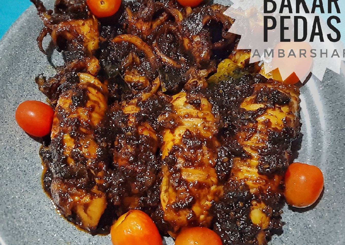 Cumi Bakar Pedas