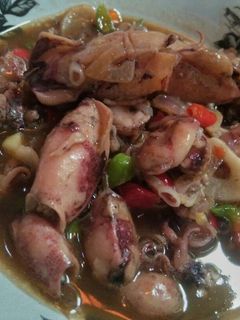 Foto resep Cumi Kering Saos Tiram