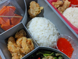 Bekal Sekolah Tumis Kangkung & Ikan Goreng Tepung