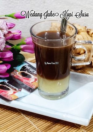 Foto resep Wedang Jahe Kopi Susu