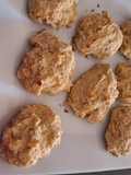 Galletas veganas de banana, coco y harina de almendras