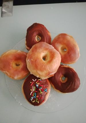 Una foto de Donas al horno 🍩🍩