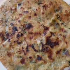 A picture of Potato Coriander Prantha.