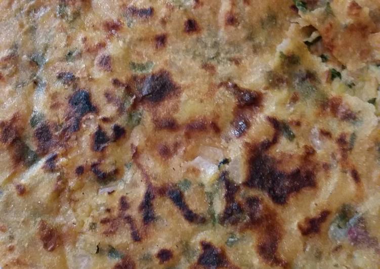 Recipe of Speedy Potato Coriander Prantha