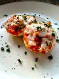 Uova affumicate gratinate