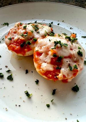 Foto di Uova affumicate gratinate