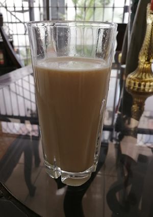 Una foto de Leche de avena