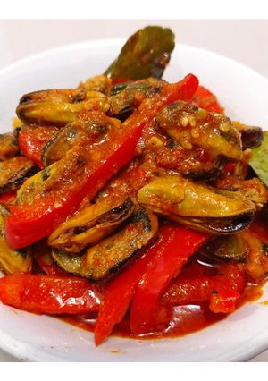 Foto resep Sambal Goreng Kerang Paprika ala Saus Padang