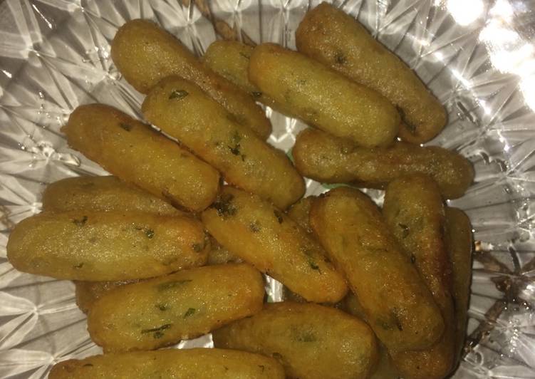 Resep Stik kentang keju Anti Gagal