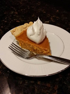 A picture of Brad's butternut squash pie.