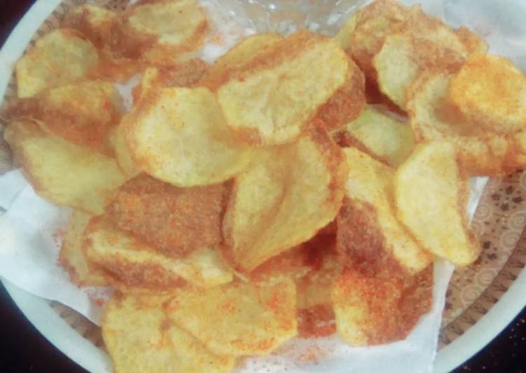 Easiest Way to Make Favorite Kur Kure Aloo chips