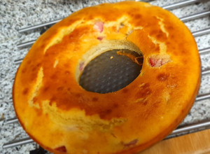 Foto principal de Bizcocho de fresa y plátano