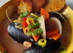 Una foto de Caldillo de Mariscos D'Maravilla