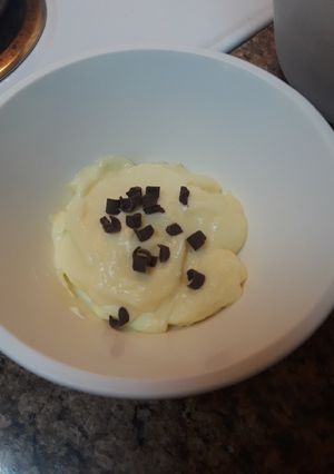 A picture of Homemade Vanilla Pudding.