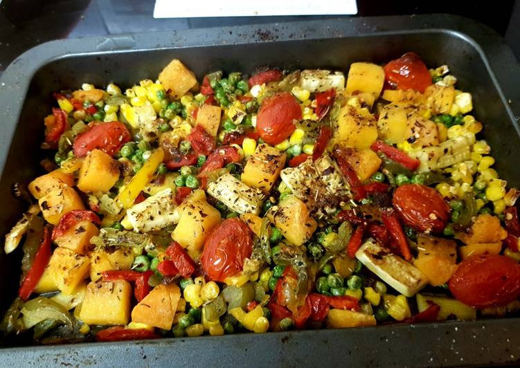 Recipe of Super Quick Homemade My Rainbow Veg feast