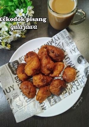 Foto resep Cekodok Pisang Gula Jawa