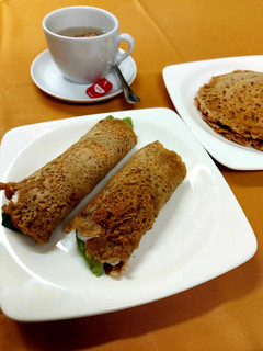 Una foto de Tortitas de lentejas rojas