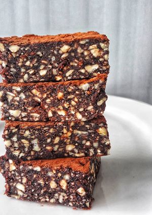 Una foto de 🍫Raw brownie saludable🍫