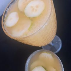 A picture of Orange mocktail.