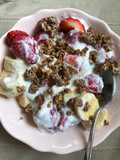 Desayuno de media mañana. Semana 37 de embarazo, muero de hambre!!