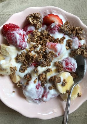 Foto principal de Desayuno de media mañana. Semana 37 de embarazo, muero de hambre!!