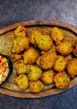 A picture of Dal vada.