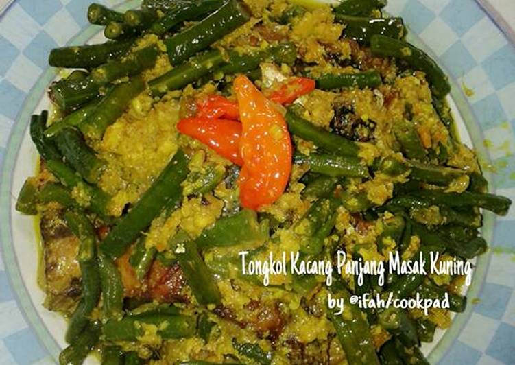 Tongkol Kacang Panjang Masak Kuning