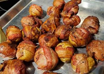 How to Cook Tasty Bacon Wrapped Potatoes