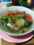 424.Sayur Bening Bayam Ketimun