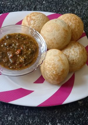 A picture of Semolina masa 🍲.