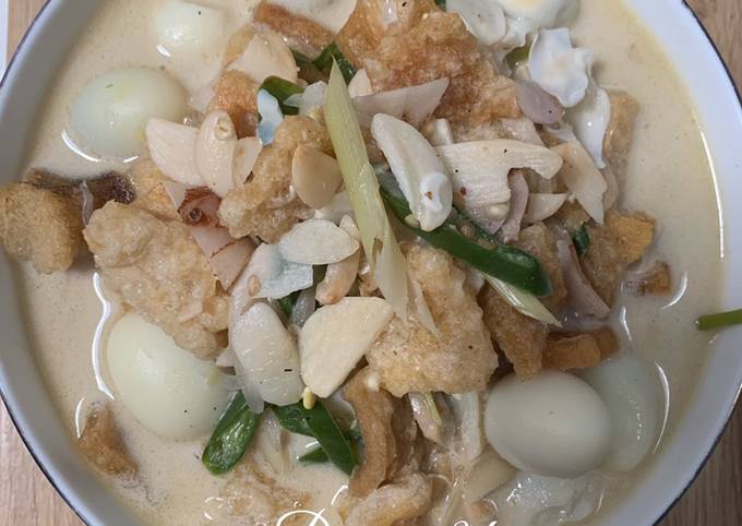 Resep Lodeh telur puyuh krupuk kulit Resep Lodeh telur puyuh krupuk kulit