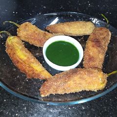 A picture of Masala Fried Chillies.