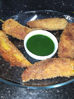 A picture of Masala Fried Chillies.