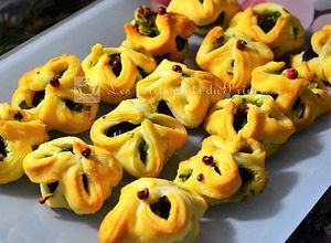 Une photo de Petits feuilletés aux escargots pour Noël