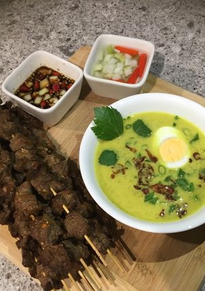 Foto resep Soto ayam santan