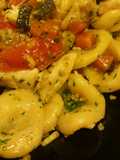 Orecchiette con ragù bianco di pesce spada