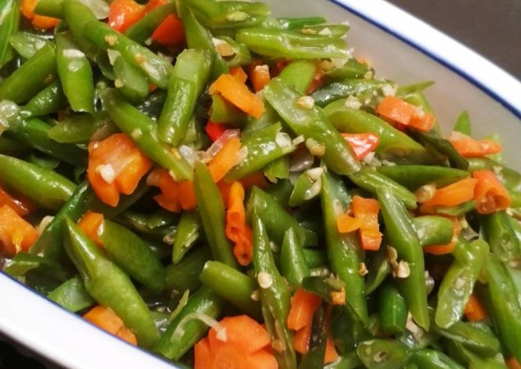 Tumis Buncis Wortel sederhana