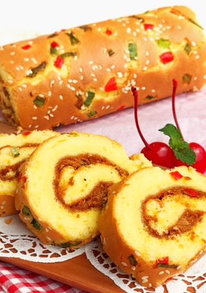Foto resep Bolu Gulung Abon