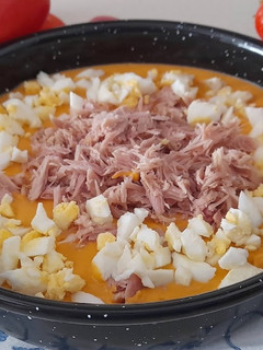 Una foto de Porra de aguacate -salmorejo sin pan-