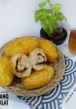 Foto resep Roti Goreng Pisang Coklat Tanpa Ulen